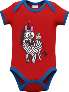 Red Zebra | Baby Grow