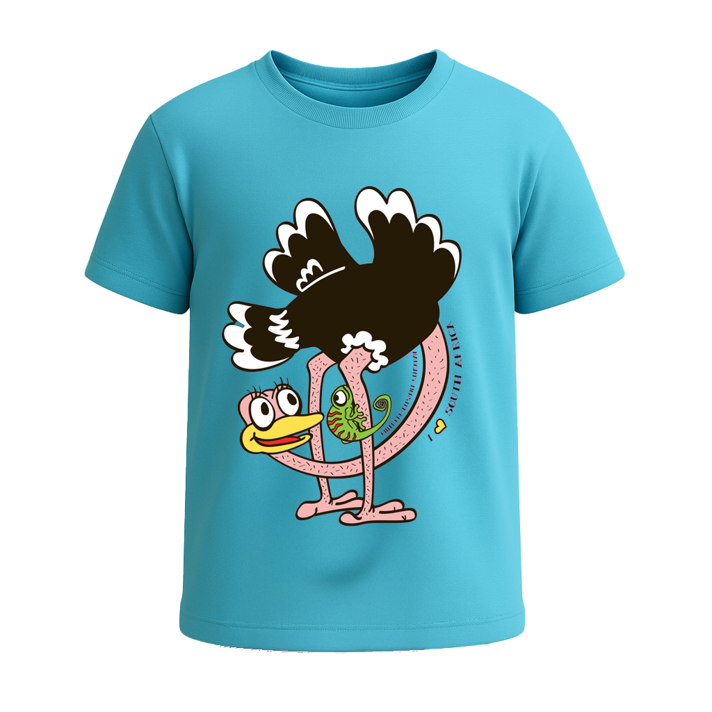 Classic Ostrich | Kids T-Shirt - Image 2
