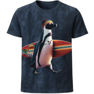 Surfer Penguin | Adult T-Shirt