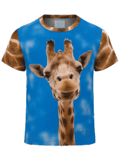 Digital Giraffe | Kids T-Shirt