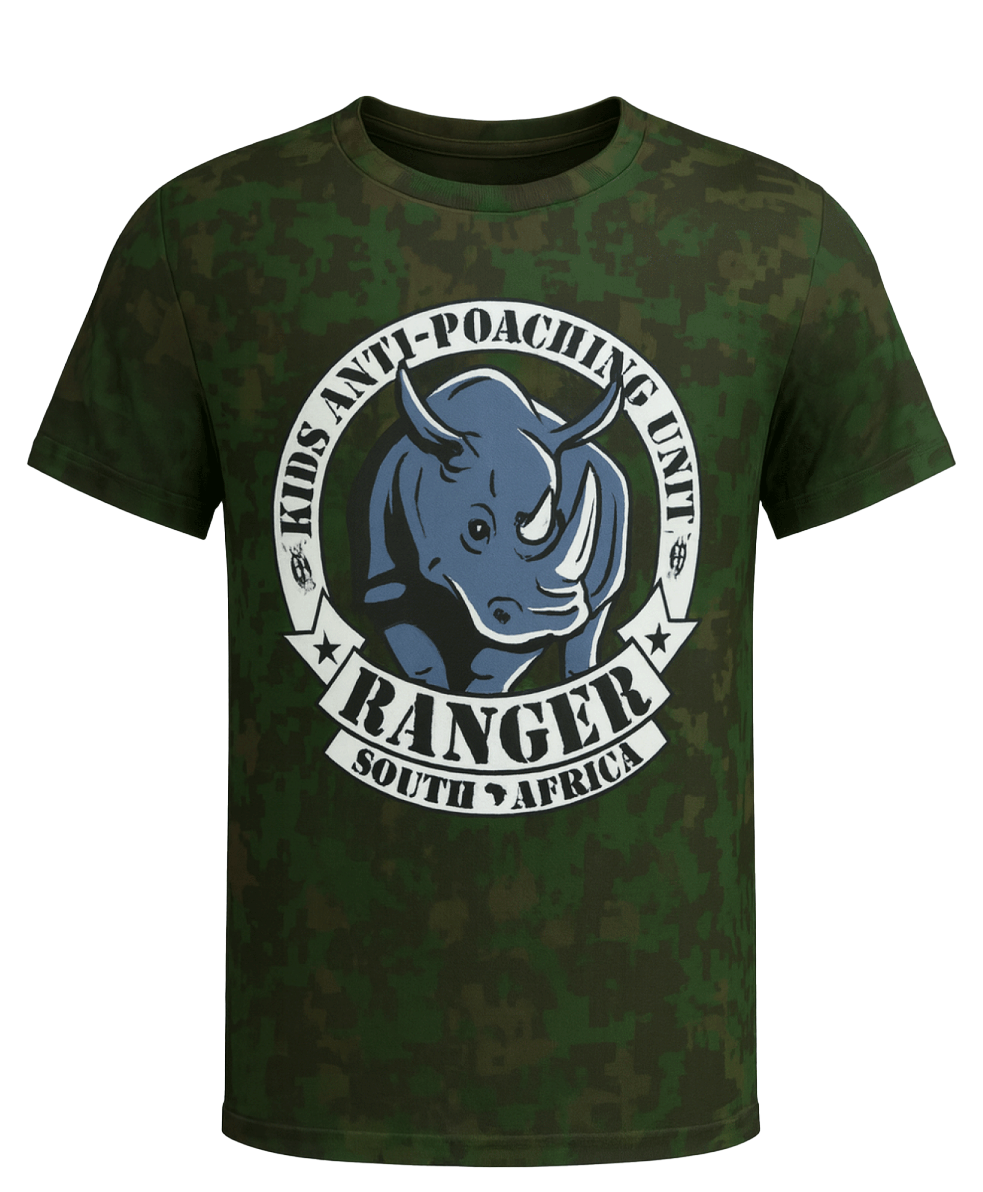 Kids T-Shirts | Rhino Anti-Poaching Unit Camo