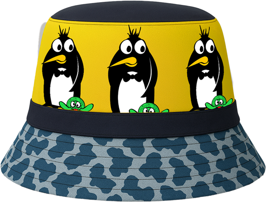 Kids Penguin Hat | Blue