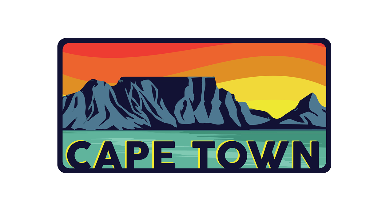 Cape Town Sunset | Sticker/Magnet