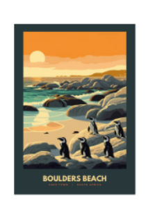Boulders Beach | Sticker/Magnet