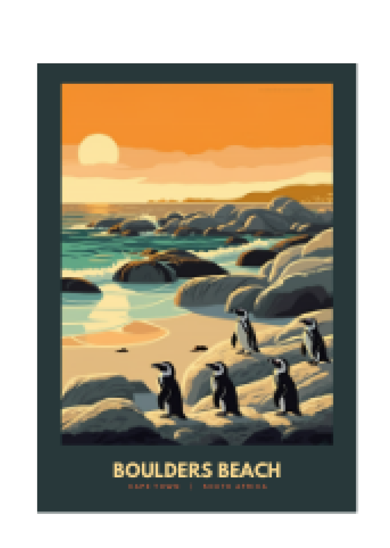 Boulders Beach | Sticker/Magnet