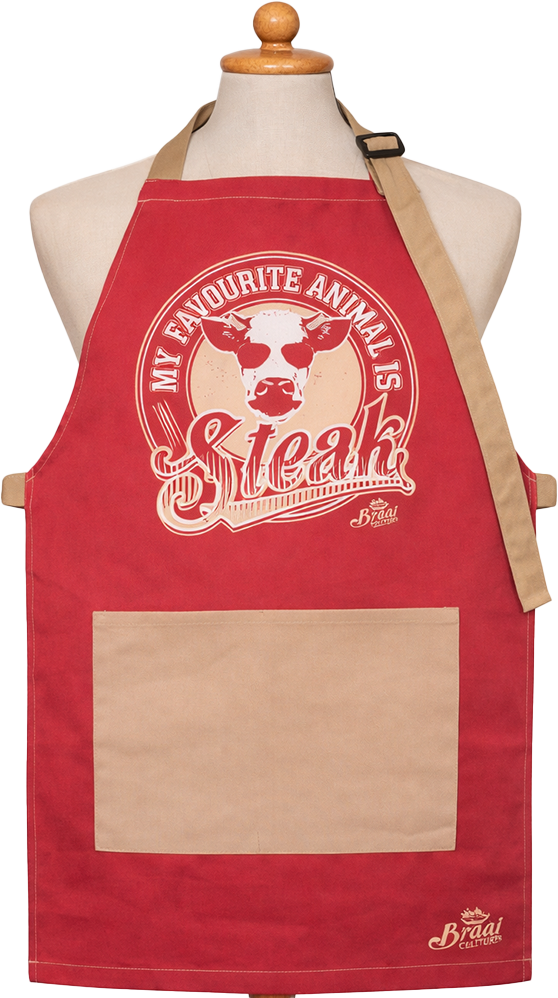 Fav Animal is Steak | Apron