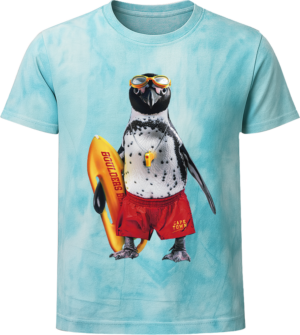 Baywatch Penguin | Mens T-Shirt