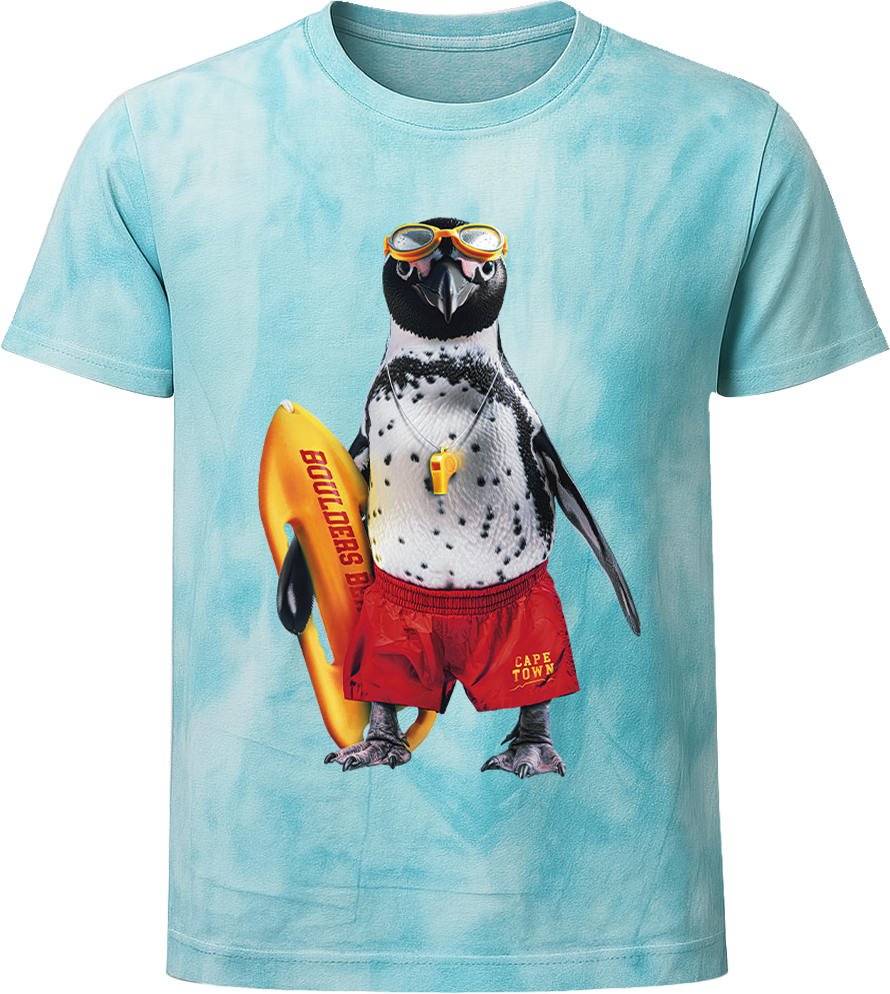 Baywatch Penguin | Mens T-Shirt