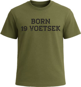 19 Voetsek | Mens T-Shirt