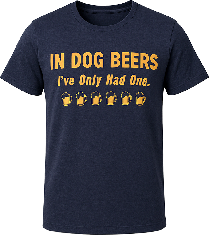 Dog Beer | Mens T-Shirt