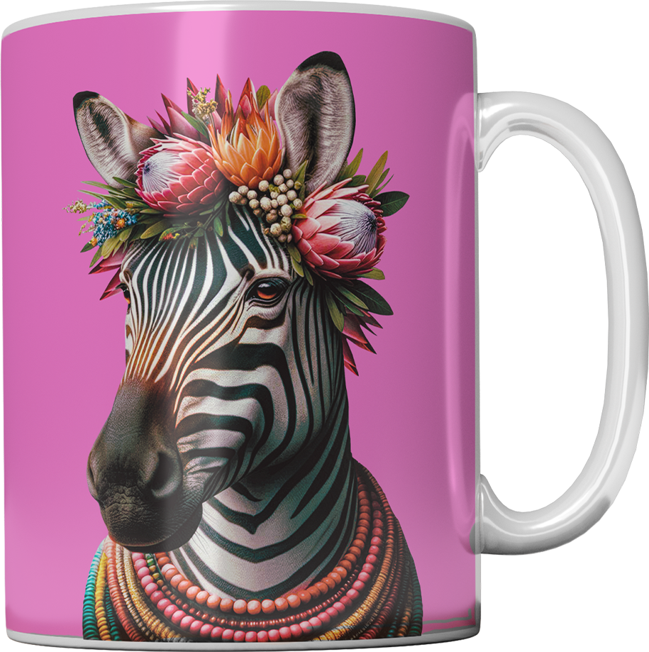 Pink Zebra | Mugs